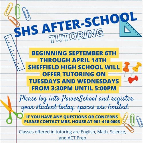 tutoring flyer